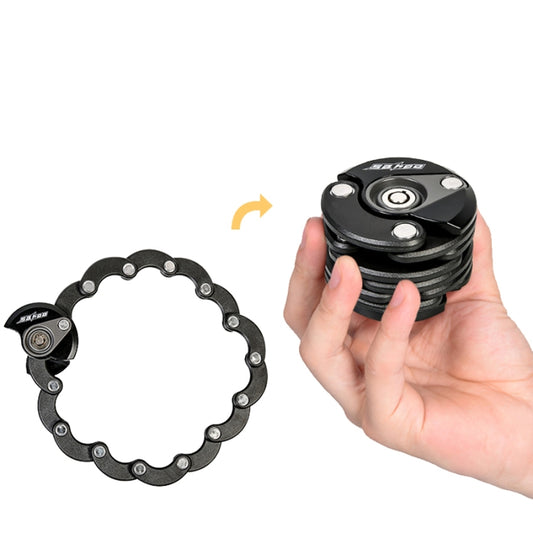 SAHOO Hamburguesa Candado Para Bicicleta Plegable Resistente Duradero