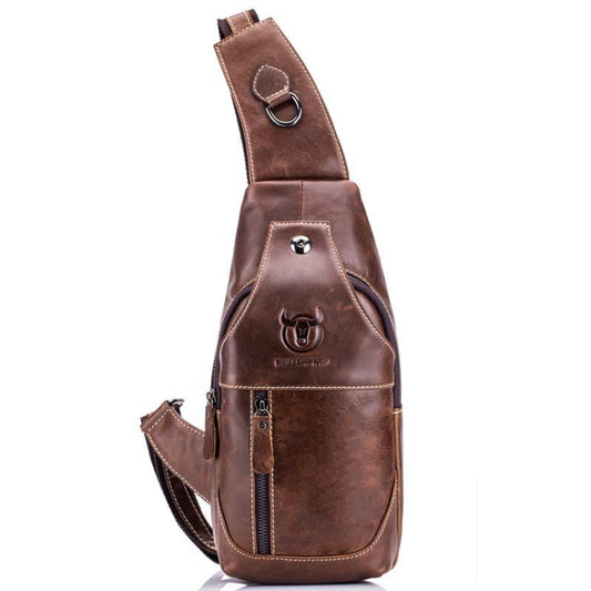 BULL CAPTAIN 019 Bolso Hombro Bandolera Cuero Vacuno Retro
