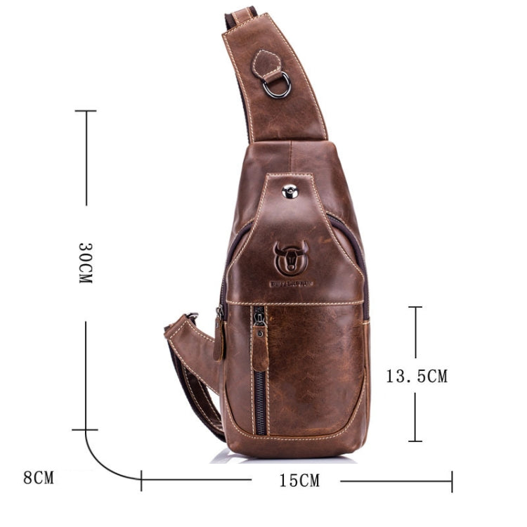BULL CAPTAIN 019 Bolso Hombro Bandolera Cuero Vacuno Retro