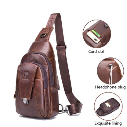 BUFF Captain 110 Bolso Cuero Primera Capa Gran Capacidad