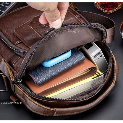 Buff Captain 777 Bolso Hombro Cuero Gran Capacidad