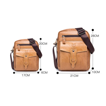 BUFF CAPTAIN 053 Bolso Bandolera De Cuero Gran Capacidad