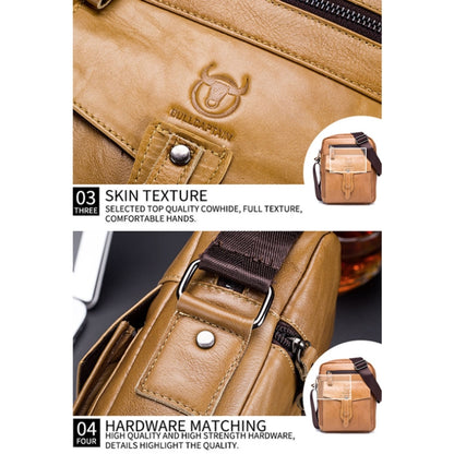 BUFF CAPTAIN 053 Bolso Bandolera De Cuero Gran Capacidad