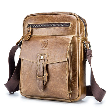 BUFF CAPTAIN 053 Bolso Bandolera De Cuero Gran Capacidad