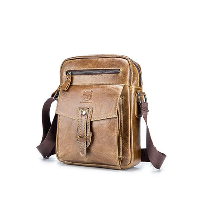 BUFF CAPTAIN 053 Bolso Bandolera De Cuero Gran Capacidad