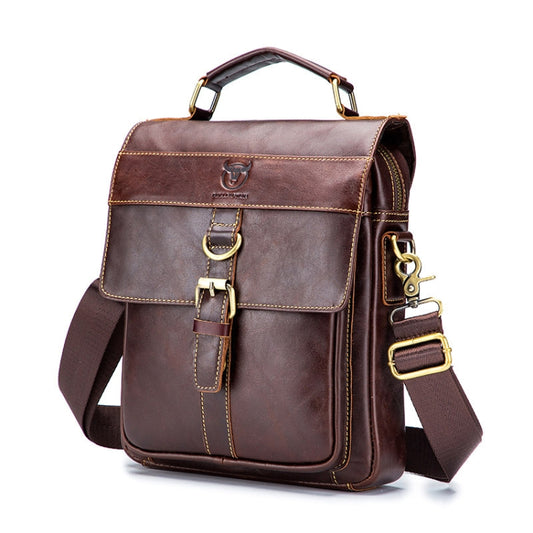 Buff Captain 302 Bolso De Hombro Maletin Cuero Primera Capa