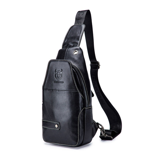 BUFF CAPTAIN 087 Bolso de Hombro Cuero Primera Capa