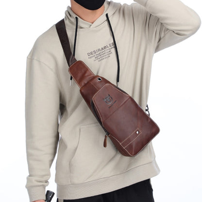 BUFF CAPTAIN 087 Bolso de Hombro Cuero Primera Capa