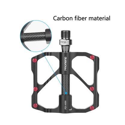 Promend 3 Palin Pedales de Bicicleta Ligera Carbono