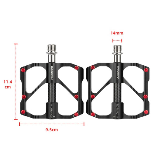 Promend Palin Pedales Bicicleta MTB Antideslizantes Titanio