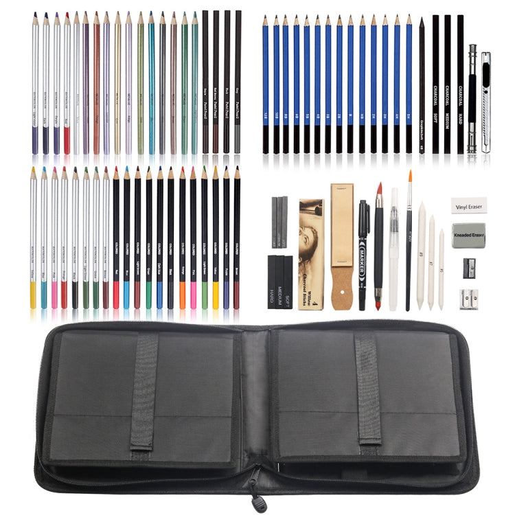KALOLR YW-PC083 83 En 1 Herramienta De Dibujo Portátil