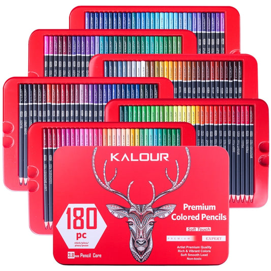 Kalour 180 Colores Lápices de Colores para Arte Profesional