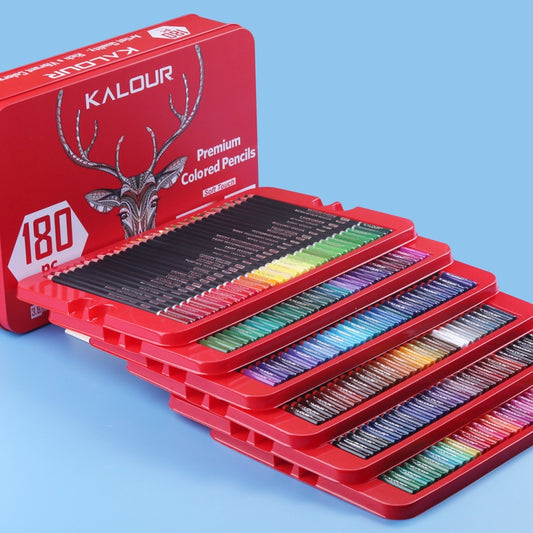 Kalour 180 Colores Lápices de Colores para Arte Profesional