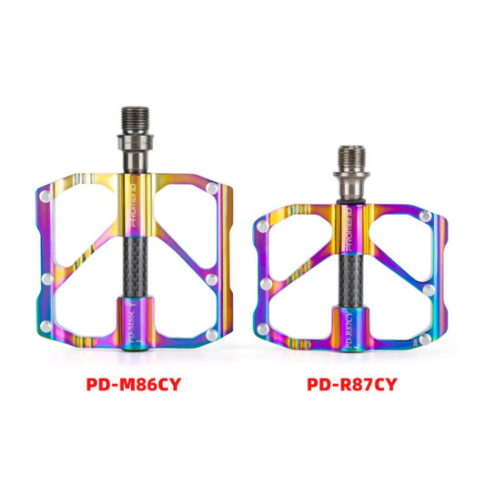 PROMEND Three Peilin Bearing Pedales CNC Aluminio Coloridos