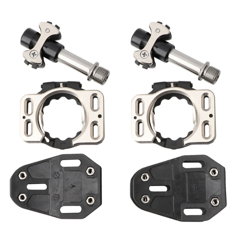 MEROCA Pedales Autoblocantes Road Lock Candado Bicicleta