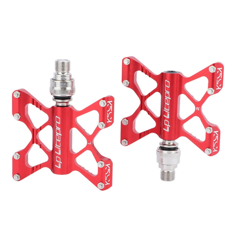 LP LitePro K5 Pedales Bicicleta Plegable Aluminio Ligero