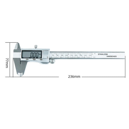 XIFENG Calibrador Digital Vernier Acero Inoxidable 0.01mm