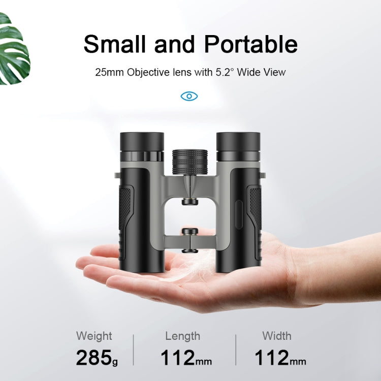 APEXEL Binoculares 10x25 BAK4 Prism para Observación de Aves y Senderismo