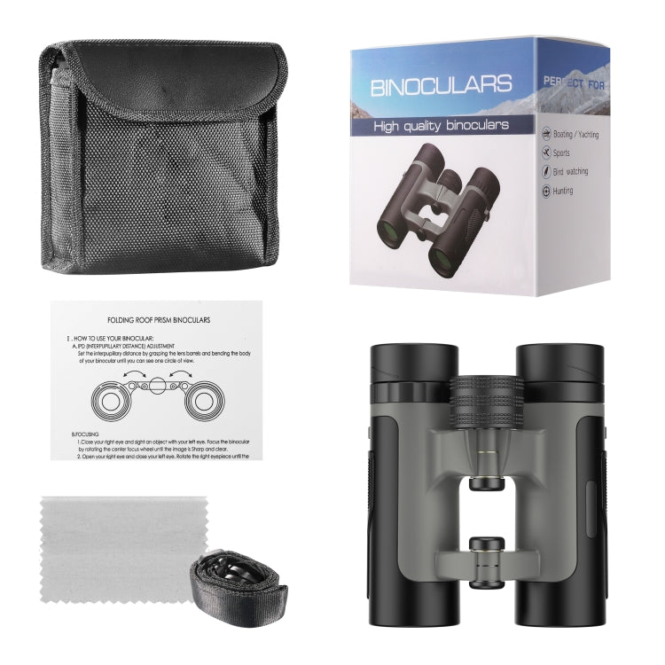 APEXEL Binoculares 10x25 BAK4 Prism para Observación de Aves y Senderismo