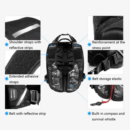 AFISHTOUR FM2025 25L Mochila Impermeable Para Viajes