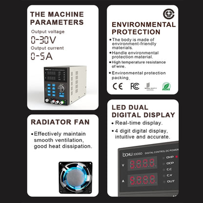 BAKU BA-3305D Fuente De Alimentación CNC Potencia 150W