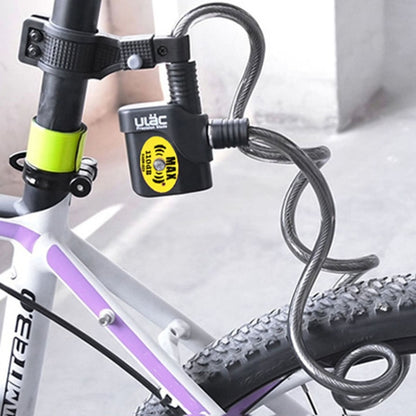 ULAC AL3P Candado De Cable De Alarma110dB Para Bicicleta