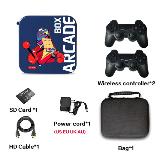 NovaPlay PS1 PSP N64 DC Consola de Videojuegos Inalámbrica 4K HD