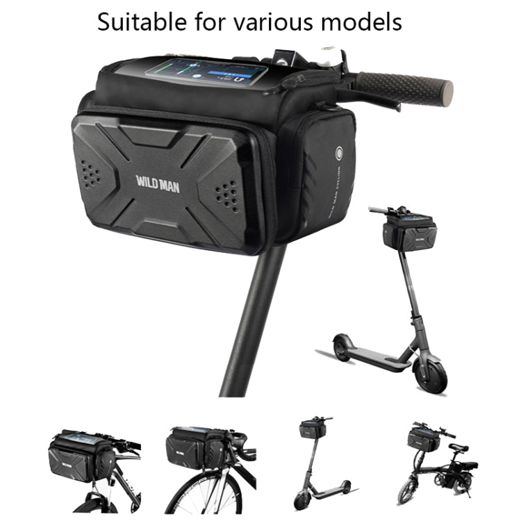 WILD MAN GS6 4L Bolsa Bicicleta Impermeable Pantalla Táctil
