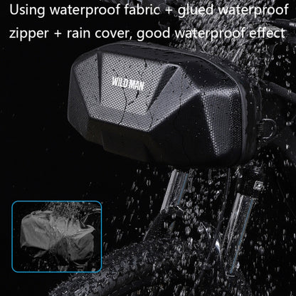 Wild Man X9 Bolsa para Cabeza de Bicicleta Impermeable EVA