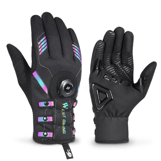 West Biking WB Autoblocantes Guantes De Ciclismo Dedos Largos Pantalla Táctil