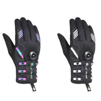 West Biking WB Autoblocantes Guantes De Ciclismo Dedos Largos Pantalla Táctil