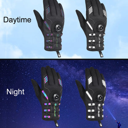 West Biking WB Autoblocantes Guantes De Ciclismo Dedos Largos Pantalla Táctil