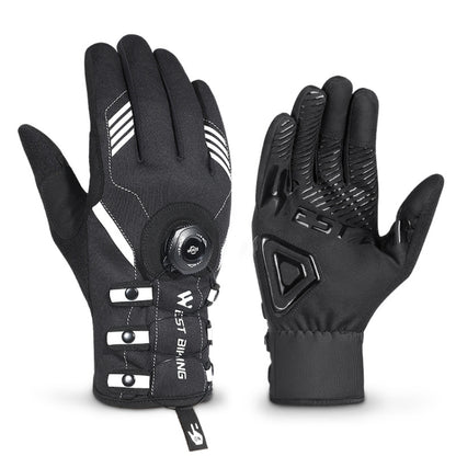 West Biking WB Autoblocantes Guantes De Ciclismo Dedos Largos Pantalla Táctil