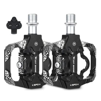 West Biking YP0802086 Pedales Aluminio Montaña Bloqueo Doble