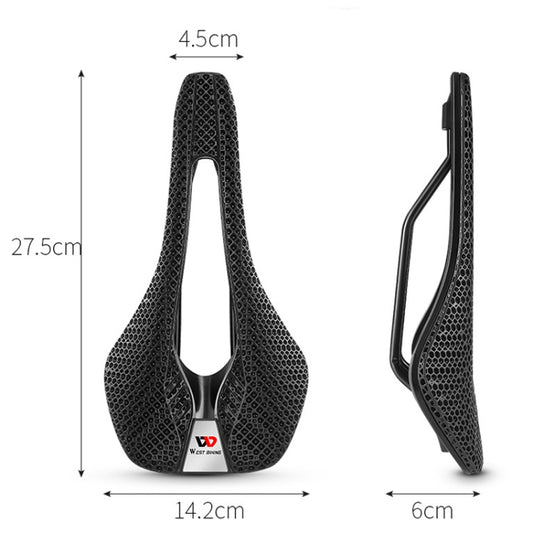West Biking YP0801130 Cojin Bicicleta Honeycomb Confort