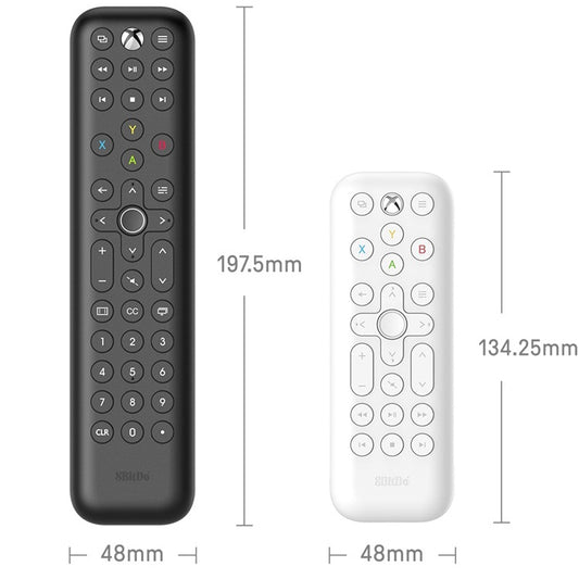 8BitDo Retroiluminado Key Media Remote Compacto para Xbox