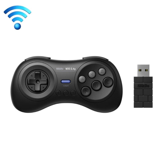 8Bitdo M30 MD Mini Gamepad Inalámbrico Ergonómico.