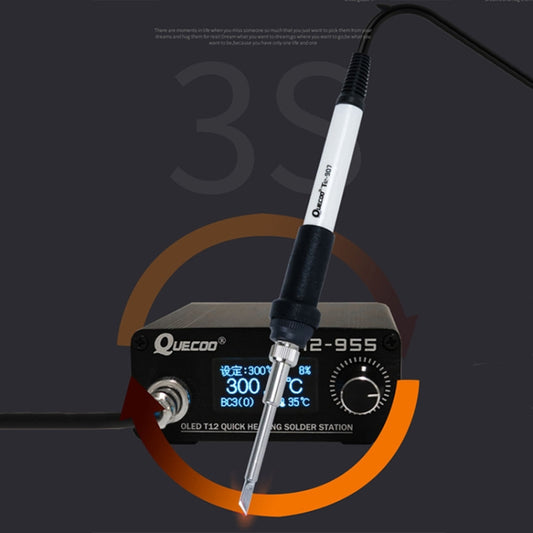 Quecoo Estación De Soldadura Soldador Temperatura Constante Pantalla OLED 1.3