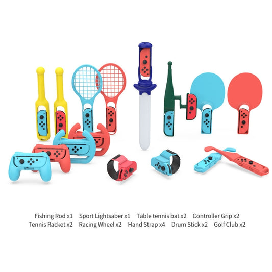 DOBE TNS-2125 Switch Juego 18 en 1 Controles Movimiento