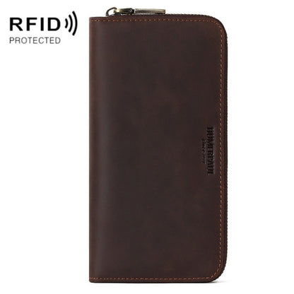 HUMERPAUL BP816 Cartera Larga RFID Para Hombre Negocios