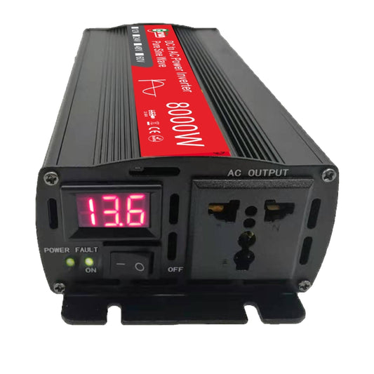 Gurxun 8000W Inversor Onda Sinusoidal 1300W Para Coche Y Hogar 50Hz