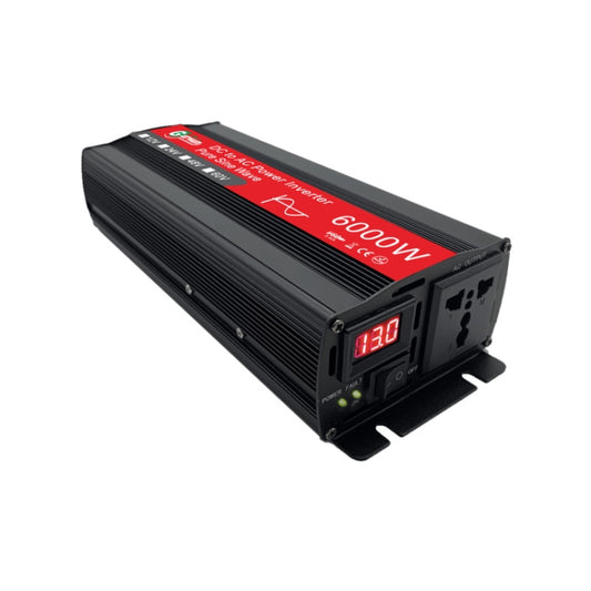 Gurxun 6000W Inversor Onda Sinusoidal Con Pantalla Digital Profesional