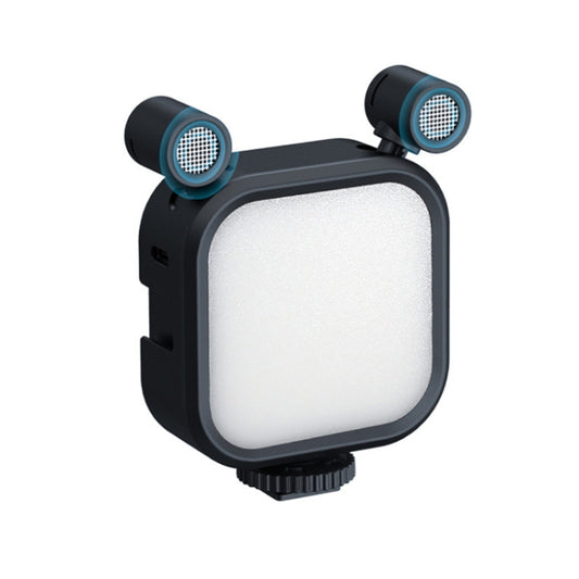 MAMEN Broadcast Luces de Micrófono Estéreo Multiángulo72LED