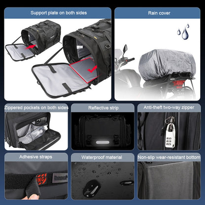 Rhinowalk MT4060 Bolsa Trasera Extensible Plegable 40-60L