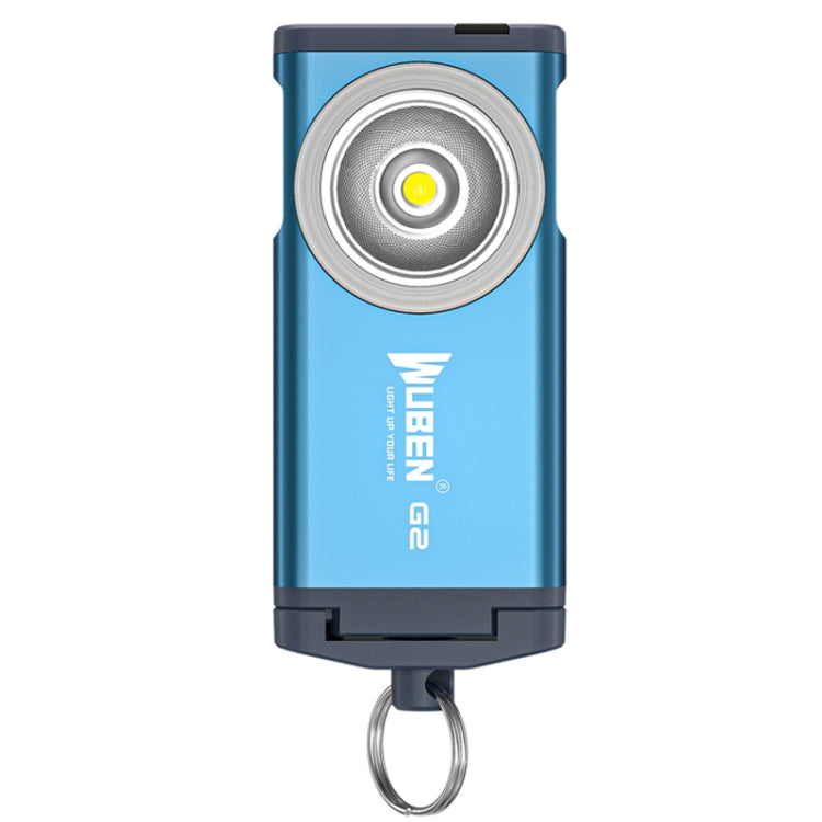 WUBEN G2 Linterna LED USB Exterior Llavero Luz Brillante