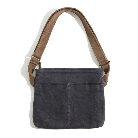 Maden S1901202 Bolso Hombro Lona Encerada Correa Ajustable