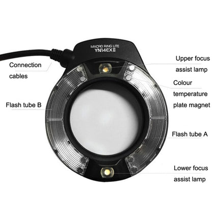 Yongnuo YN-14EX II Macro Flash Speedlite Canon TTL Compatible