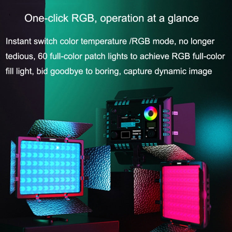 YONGNUO YN300IV Lámpara Fotografía RGB Luz De Relleno