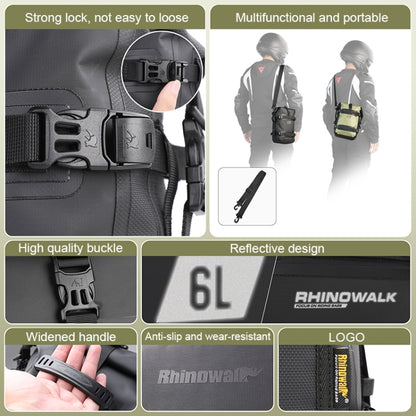 Rhinowalk MT2206 Bolsa Impermeable Para Parachoques 6L