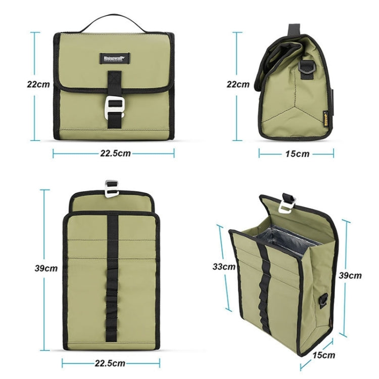 Rhinowalk RK9106 Bolsa De Manillar Ciclismo Plegable